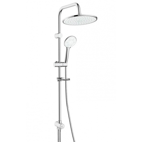 Душевой гарнитур Lemark LM8809С, тропический душ, штанга, ручной душ, хром купить в интернет магазине Санрай73