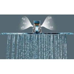 Верхний душ Lemark LM9485S, 1 режим, 320х200 мм, полированная сталь