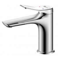 Смеситель для раковины Lemark Ortus LM11306C, однорычажный, средний излив, хром