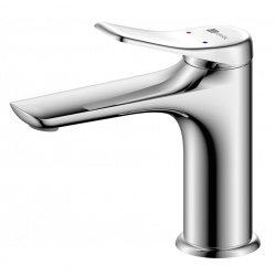 Смеситель для раковины Lemark Ortus LM11306C, однорычажный, средний излив, хром