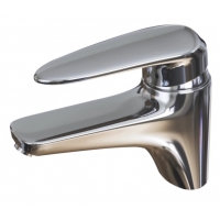 Смеситель для умывальника MIXLINE ML08-04, однорычажный, короткий излив