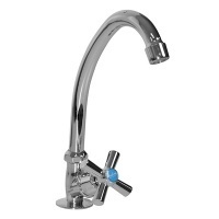 Моно-кран MIXLINE ML09-05, вентильный, высокий излив