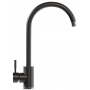 Смеситель для кухни Mixline ML-GS15 (308) черный, высокий излив