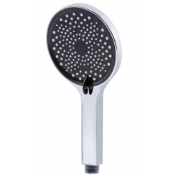 Лейка для душа MIXLINE ML 3009, 3 позиции, черный/хром