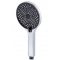 Лейка для душа MIXLINE ML 3009, 3 позиции, черный/хром