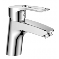 Смеситель для умывальника Rossinka T40-11, однорычажный, литой излив