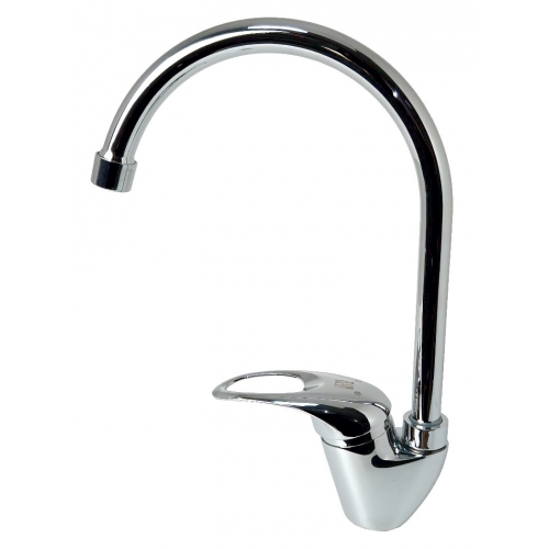 Смеситель для кухни Sanday SD46903, однорычажный, высокий излив купить в интернет магазине Санрай73