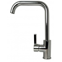 Смеситель для кухни Sanday SD563304, однорычажный, высокий излив, хром