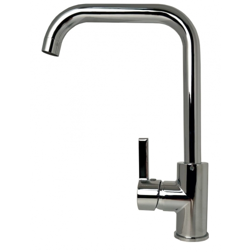 Смеситель для кухни Sanday SD563304, однорычажный, высокий излив, хром купить в интернет магазине Санрай73