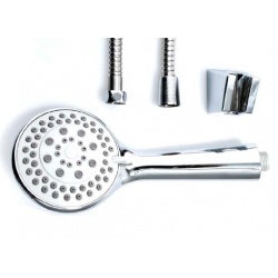 Душевой набор СТК / Santrek Aqua 02 лейка 5 режимов, шланг, держатель, в блистере (рег.№468190)