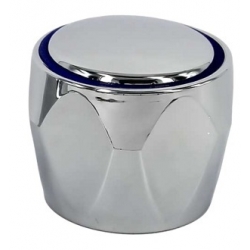 Маховик Глобо квадрат пластик хром