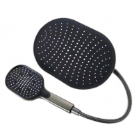 Набор леек Santrek Aqua 1833G, лейка душевая 3 режима, лейка тропическая 32х22см, оружейная сталь