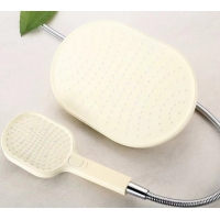 Набор леек Santrek Aqua 1833W, лейка душевая 3 режима, лейка тропическая 32х22см, белый