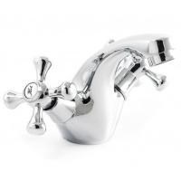 Смеситель для раковины Santrek Aqua 390 Classic SL594, двухвентильный, хром