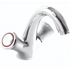 Смеситель для раковины Santrek Aqua 400 Classic SL535, двухвентильный, хром