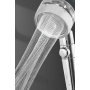 Лейка душевая Santrek Aqua OLS-246 хром, 1 режим, 80 мм, эффект дождя, 360°, экономия воды