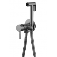 Смеситель с гигиеническим душем Savol S-FXQ003Q, однорычажный, графит