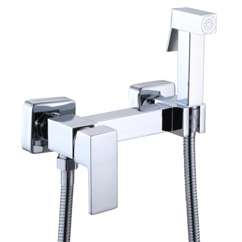 Смеситель с гигиеническим душем Savol S-FXQ005, однорычажный, хром купить в интернет магазине Санрай73