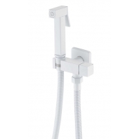 Смеситель с гигиеническим душем Savol S-FXQ009W, однорычажный, белый