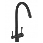 Купить черный смеситель для кухни в Ульяновске каталог с ценами