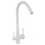 Купить белый смеситель для кухни в Ульяновске каталог с ценами