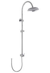 Душевой гарнитур SmartSant верхний душ 228 мм, штанга, шланг 800 мм, держатель ручного душа, хром