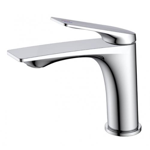 Смеситель для раковины Valfex Adara Chrome, однорычажный, средний Г-излив, хром купить в интернет магазине Санрай73