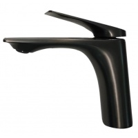 Смеситель для раковины Valfex Adara Graphite, однорычажный, средний Г-излив, графит