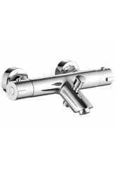 Смеситель для ванны Valfex Alba Chrome термостатический, короткий излив, ручной душ, хром