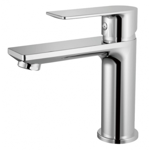 Смеситель для раковины Valfex Argo Chrome, однорычажный, средний Г-излив, хром купить в интернет магазине Санрай73