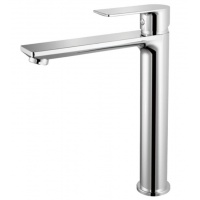 Смеситель для раковины Valfex Argo Chrome, однорычажный, высокий Г-излив, хром