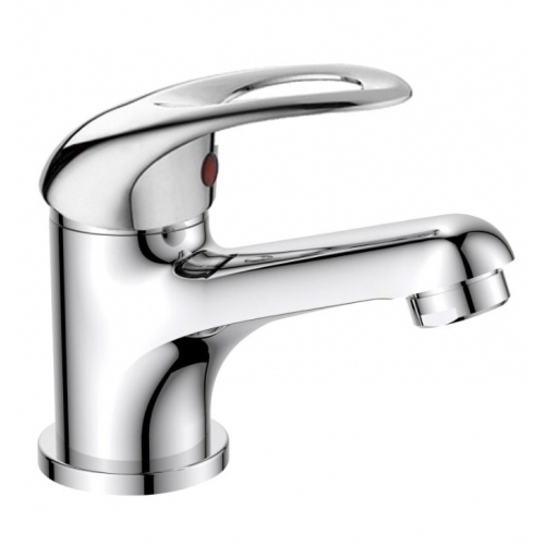 Смеситель для раковины Valfex Ascella Chrome, однорычажный, низкий излив, хром купить в интернет магазине Санрай73