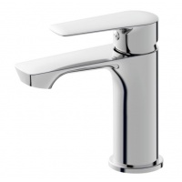 Смеситель для раковины Valfex Elara Chrome, однорычажный, средний Г-излив, хром