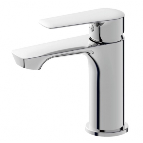 Смеситель для раковины Valfex Elara Chrome, однорычажный, средний Г-излив, хром купить в интернет магазине Санрай73