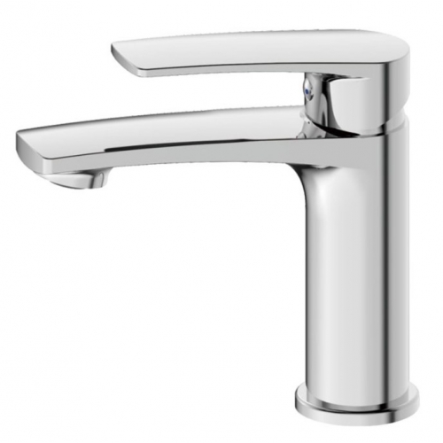 Смеситель для раковины Valfex Gemini Chrome, однорычажный, средний Г-излив, хром купить в интернет магазине Санрай73