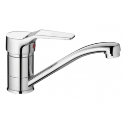 Смеситель для раковины/кухни Valfex Lyra Chrome, однорычажный, длинный излив, хром