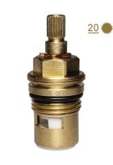 Кран-букса Vidima керамика 1/2", 20 шлицов, для смесителей Vidima, Grohe, Ideal standard