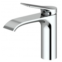 Смеситель для раковины VIEIR V343511, однорычажный, Г-излив, хром