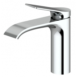Смеситель для раковины VIEIR V343511, однорычажный, Г-излив, хром