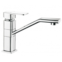 Смеситель для кухни VIEIR V113522, однорычажный, длинный излив, хром