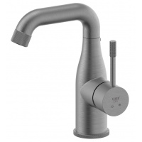 Смеситель для раковины VIEIR V403514G, однорычажный, средний излив, графит