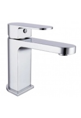 Смеситель для раковины VIEIR V283511, однорычажный, средний Г-излив, хром