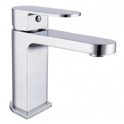 Смеситель для раковины VIEIR V283511, однорычажный, средний Г-излив, хром