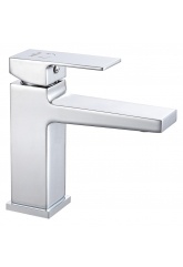 Смеситель для раковины VIEIR V393511, однорычажный, Г-излив, хром