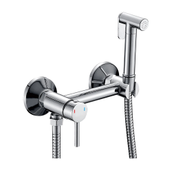 Смеситель с гигиеническим душем Vieir V502552, настенный, однорычажный