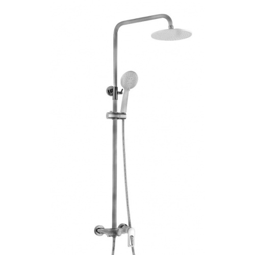 Душевая система VIEIR V293562, однорычажная, литой излив, ручной душ, тропический душ, штанга купить в интернет магазине Санрай73