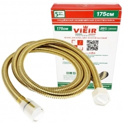 Шланг для душа VIEIR VR60175S, 175 см, золотой матовый