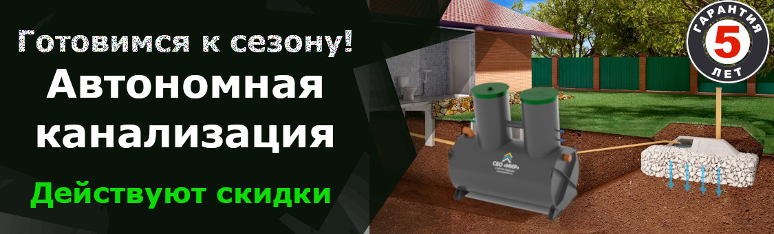 Септики Термит -10% скидка в мае 2025