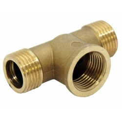 Тройник 1/2"нр х 1/2"вр х 1/2"нр латунный