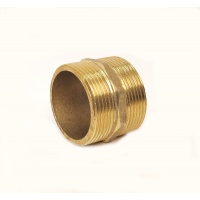 Ниппель 1 1/2"нр латунный